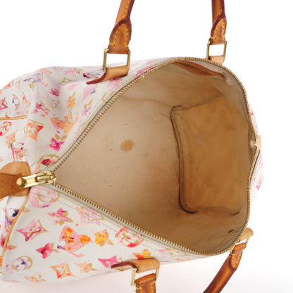Louis Vuitton Watercolor Aquarelle Speedy 35 White 7 of 10