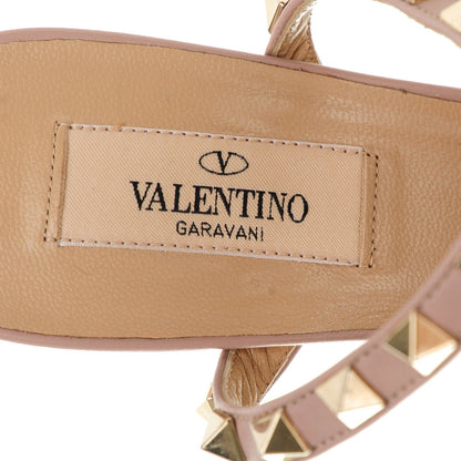 Valentino Garavani Patent Nappa Rockstud Ankle Strap 65mm Pumps 36.5 Mandarin Sorbet Poudre 6 of 8