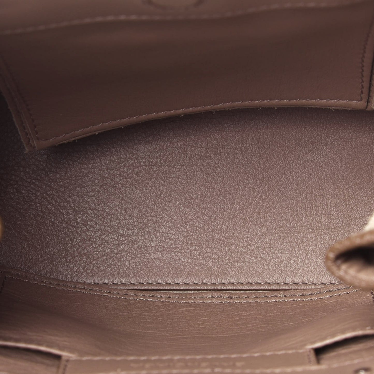 Calfskin Papier Mini A4 Zip Around Tote Beige Sable