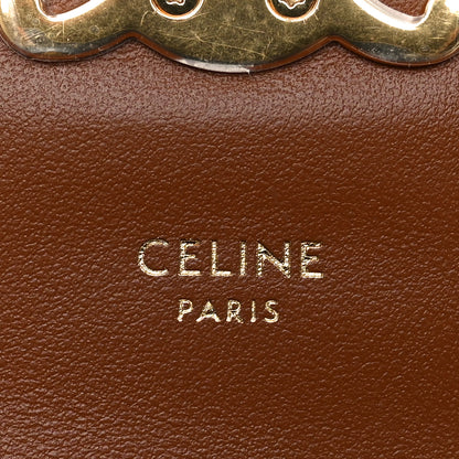 Celine Triomphe Canvas Small Triomphe Wallet Tan 6 of 8