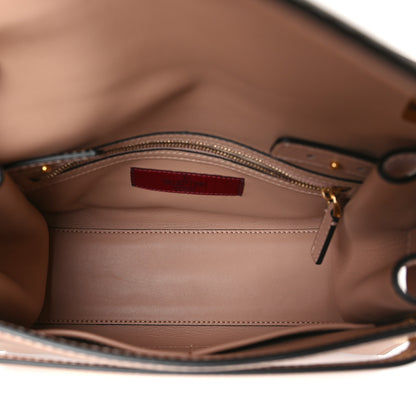 Valentino Garavani Calfskin Medium My Rockstud Frame Bag Beige 5 of 9
