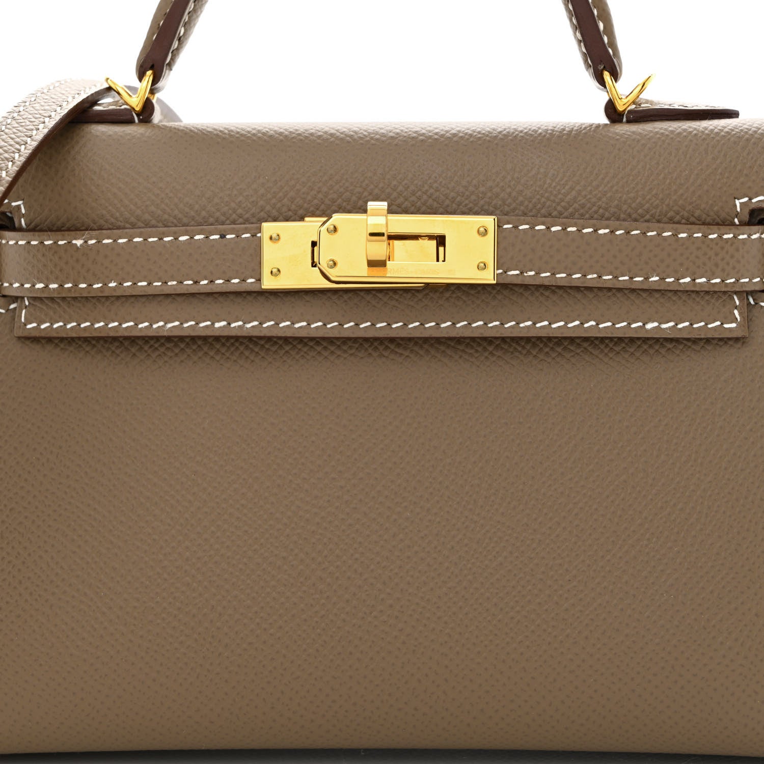 Hermes Epsom Mini Kelly Sellier 20 Etoupe 8 of 11