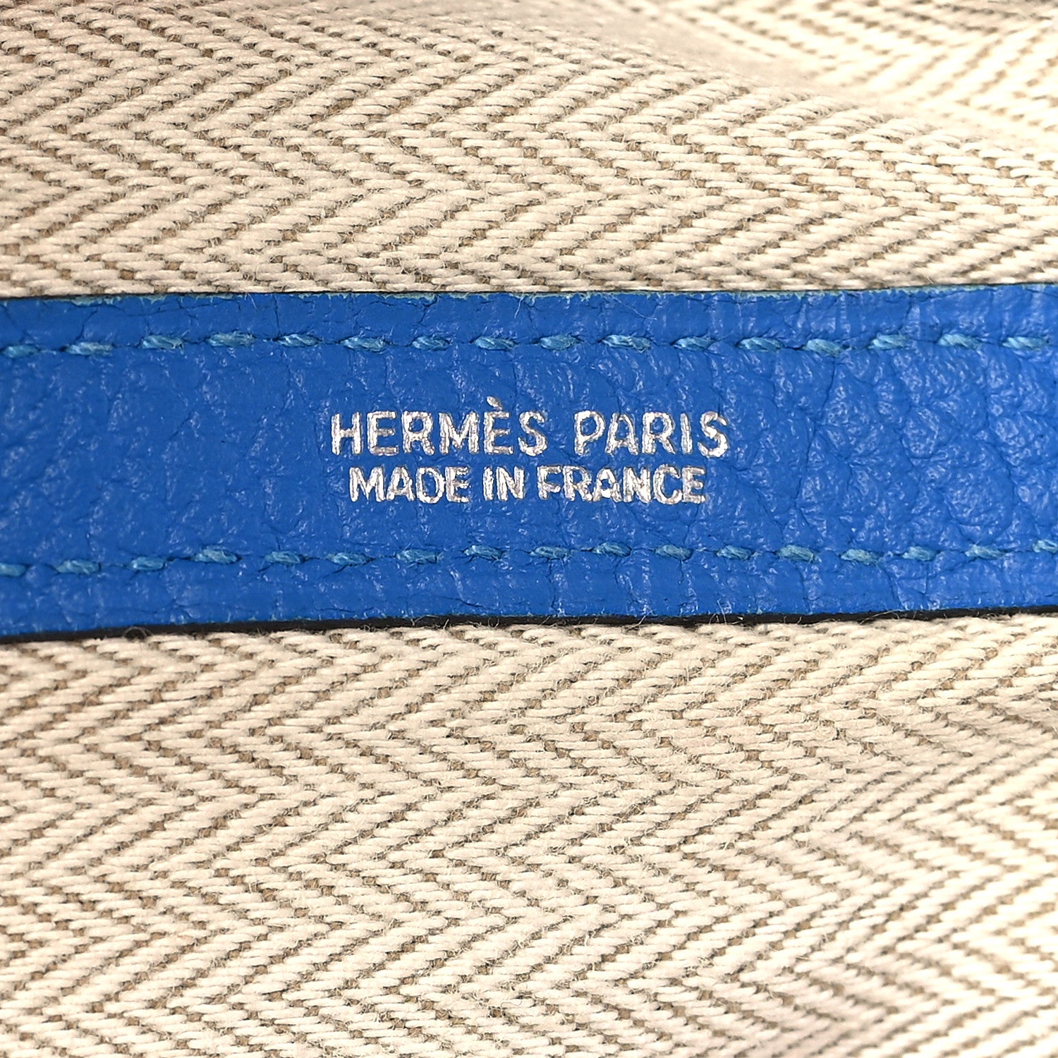 Hermes Negonda Garden Party 36 MM Bleu Hydra 6 of 9