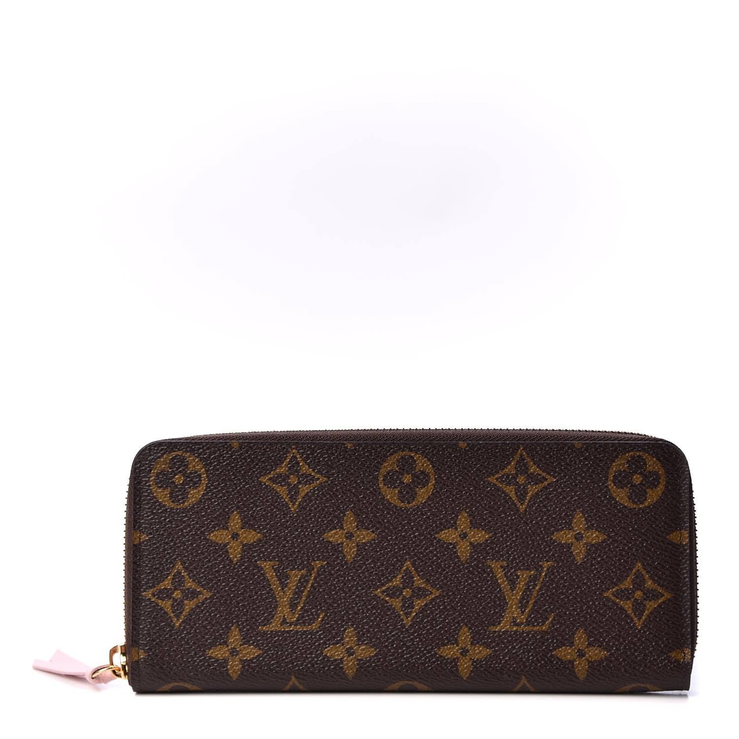 Louis Vuitton Monogram Clemence Wallet Rose Ballerine 1 of 9