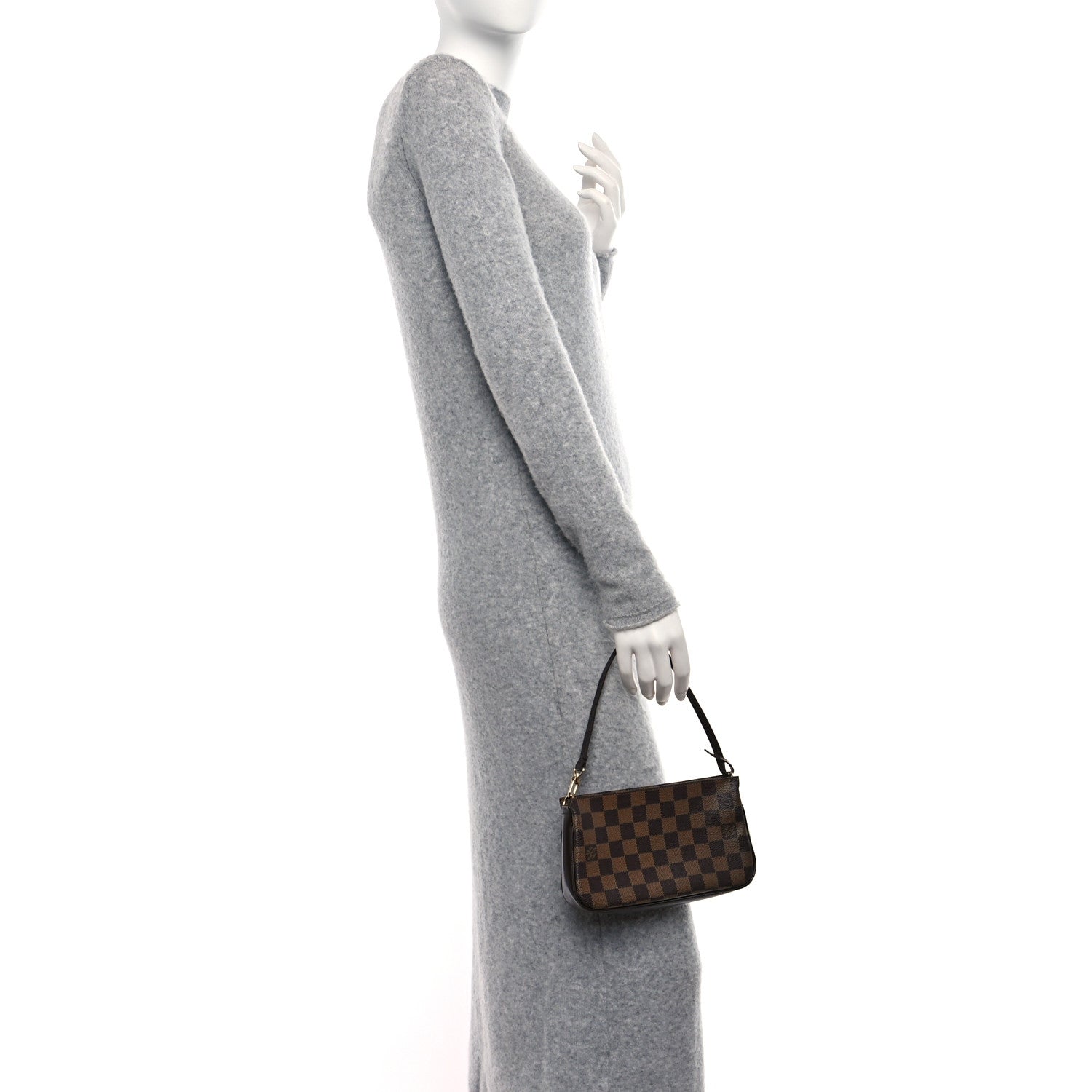 Louis Vuitton Damier Ebene Navona Pochette Accessories 2 of 8
