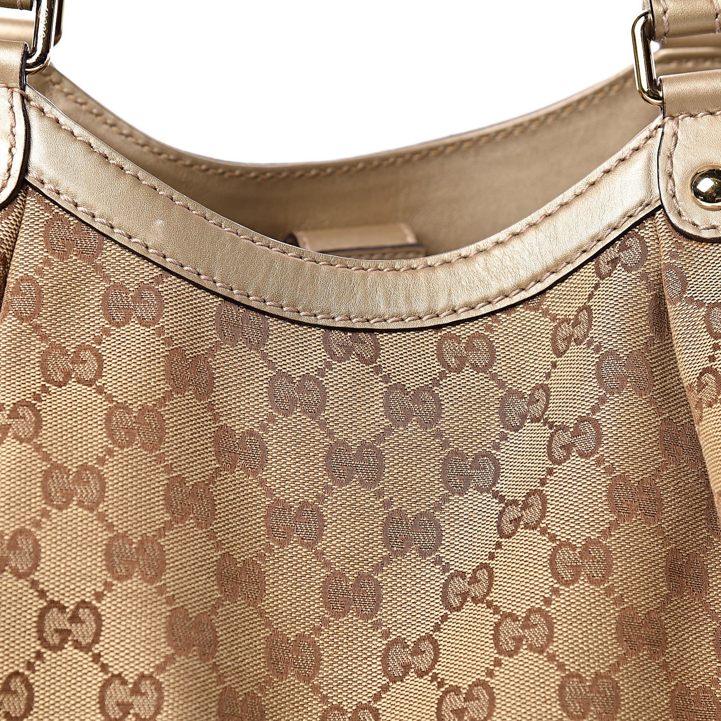 Monogram Large Sukey Tote Champagne