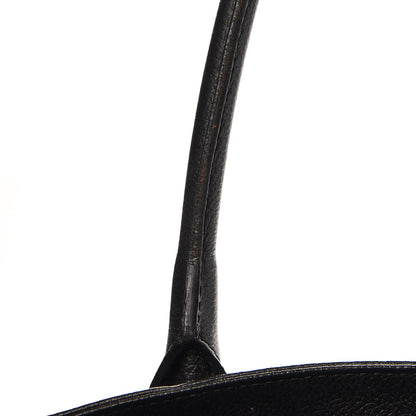 Chanel Calfskin Cerf Executive Shopper Tote Black 17 of 29