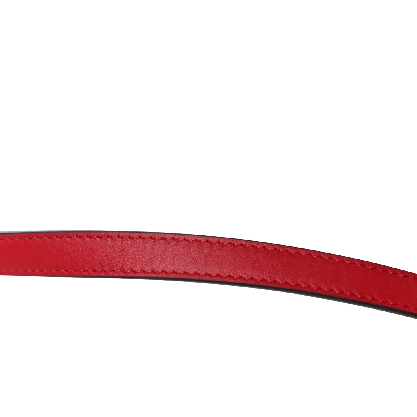 Calfskin Matelasse Mini GG Marmont Chain Shoulder Bag Hibiscus Red