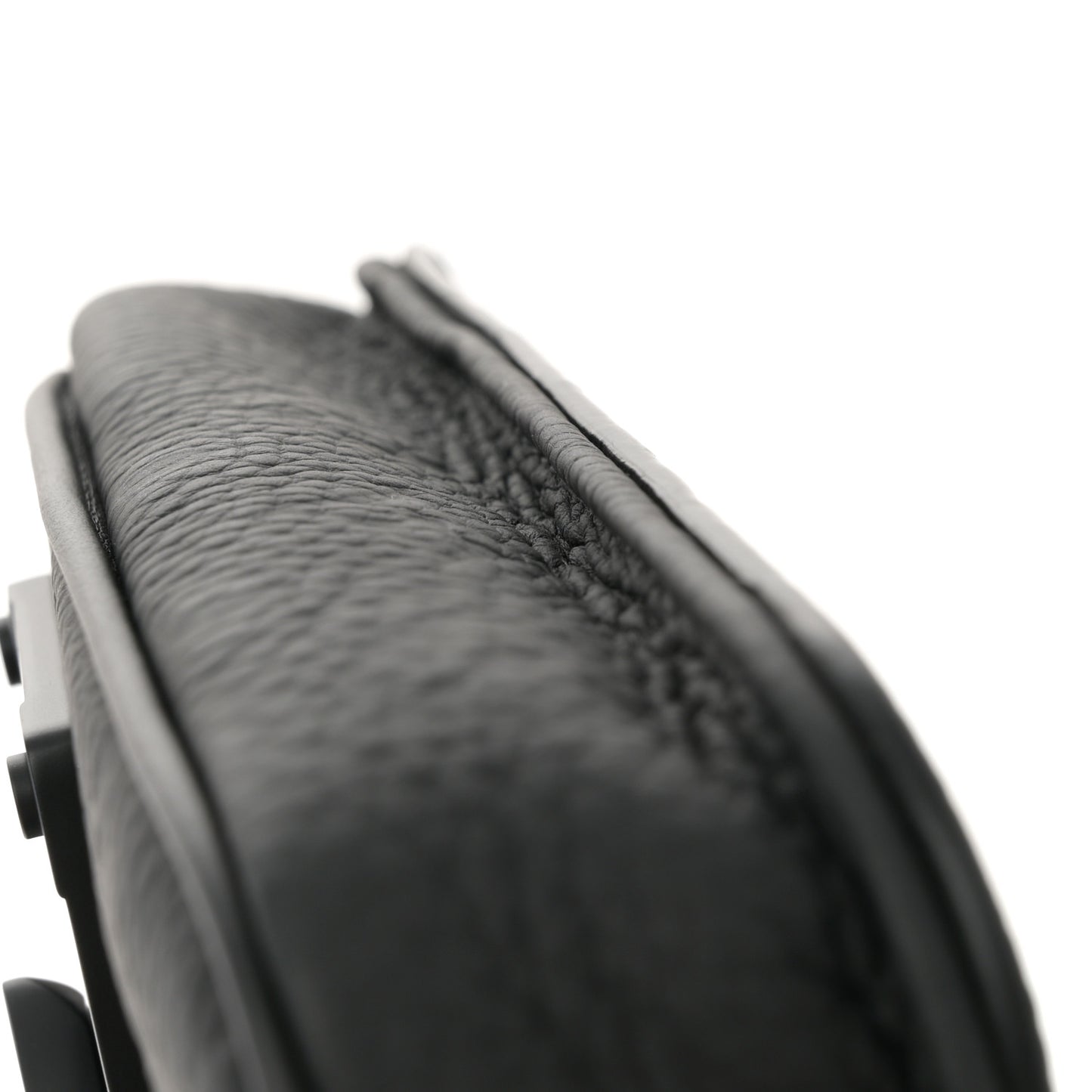 Taurillon Monogram S Lock Sling Bag Black