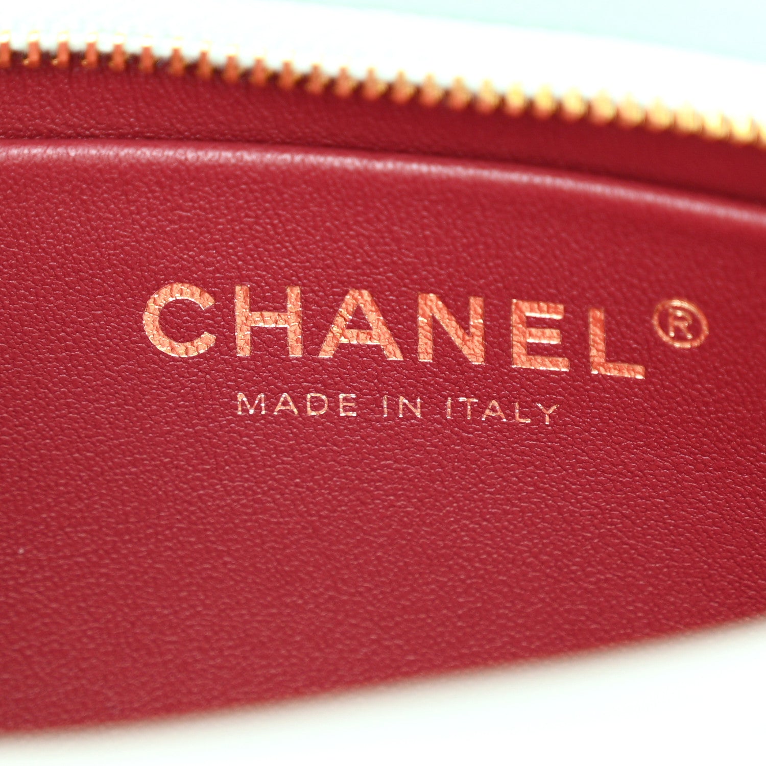 Chanel Calfskin Chick Studs Clutch Green 6 of 11