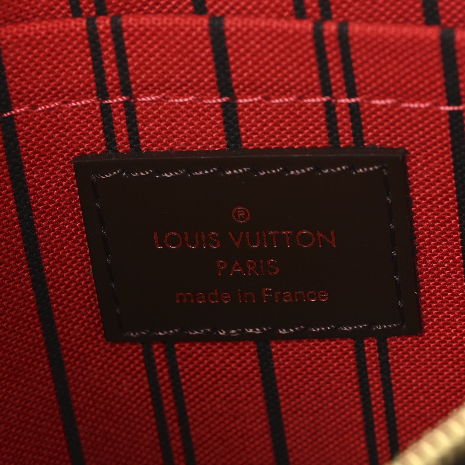 Louis Vuitton Damier Ebene Neverfull MM GM Pochette 6 of 6