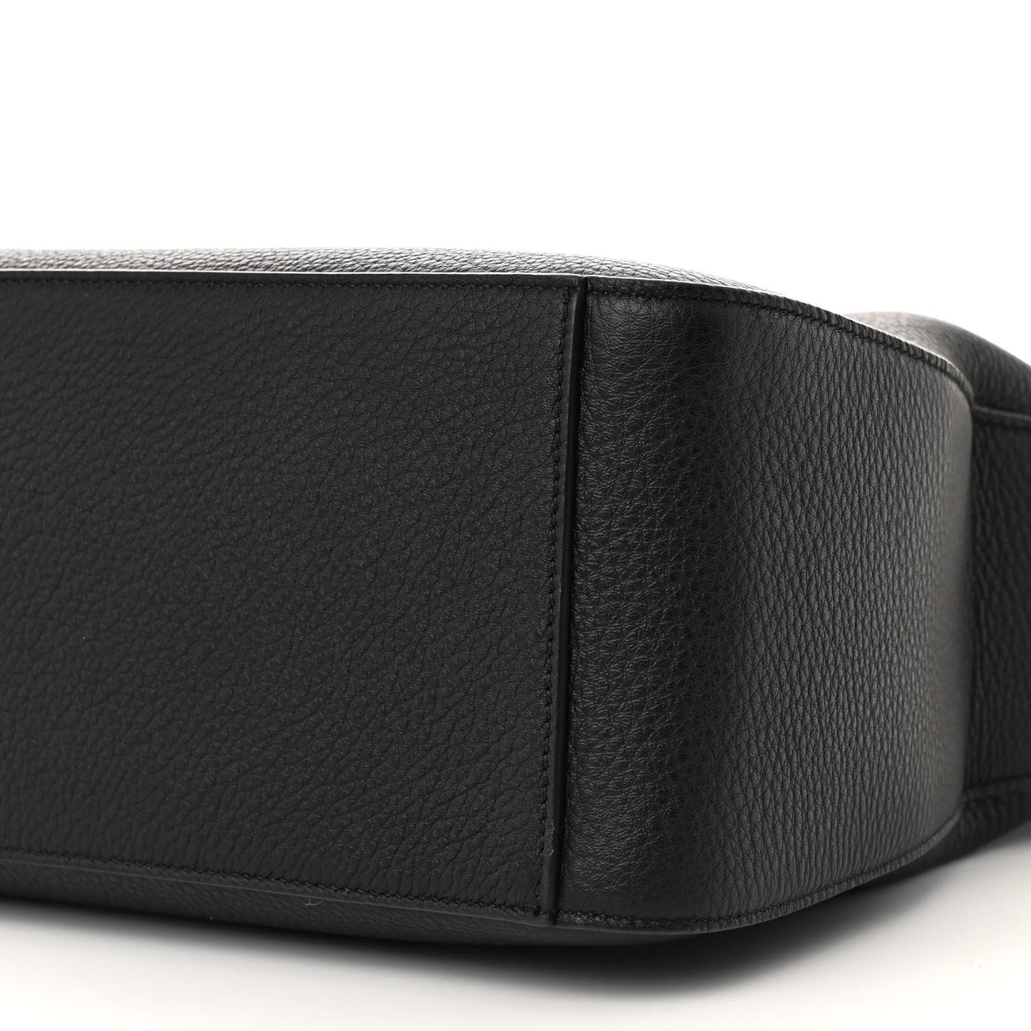 Grained Calfskin Medium Star Tote Black
