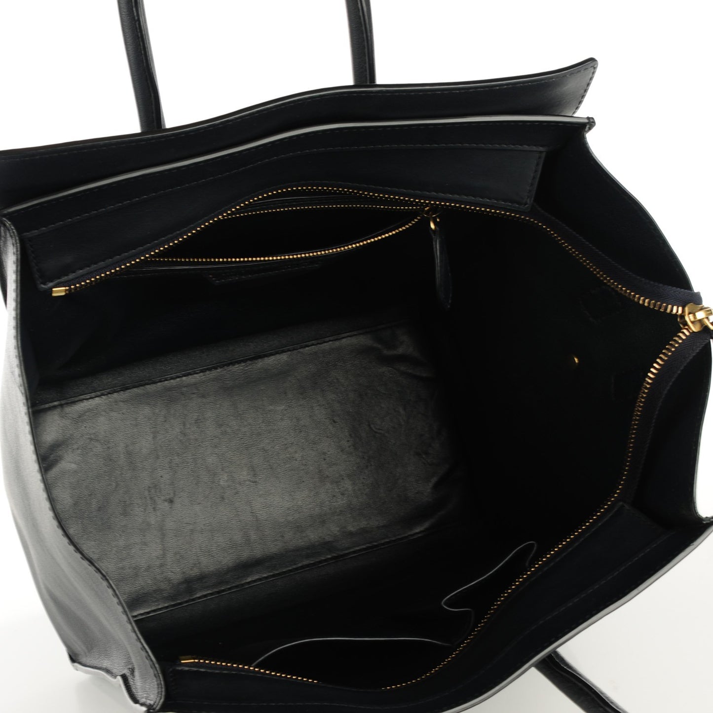 Smooth Calfskin Mini Luggage Navy