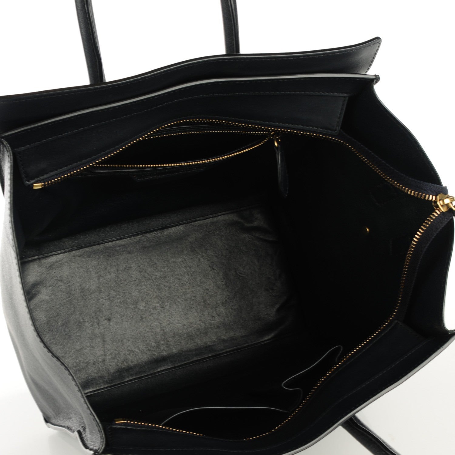 Celine Smooth Calfskin Mini Luggage Navy 6 of 8
