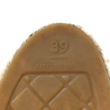 Chanel Lambskin CC Espadrilles 39 Black 8 of 11