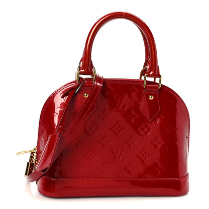 Louis Vuitton Vernis Alma BB Pomme D'Amour 1 of 10