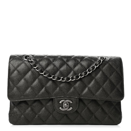 Chanel Caviar Quilted Medium Double Flap Black 1 of 4