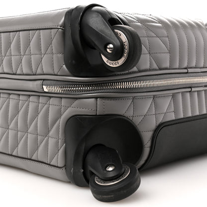 Gucci Calfskin Marmont Small Carry On Grey 7 of 12