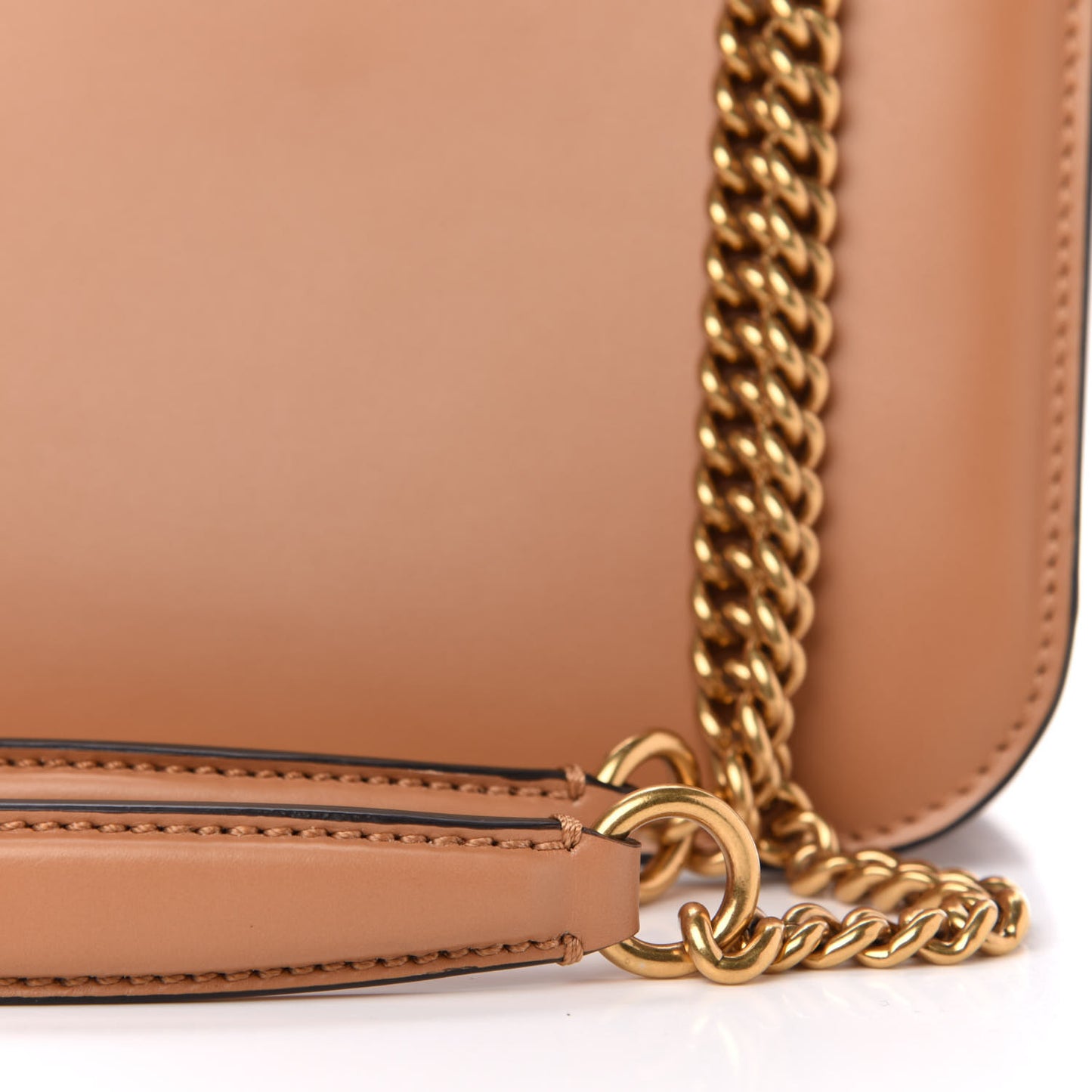 Vitello King Nubuck Pequin Karligraphy Pocket Shoulder Bag Biscuit Tobacco Moro