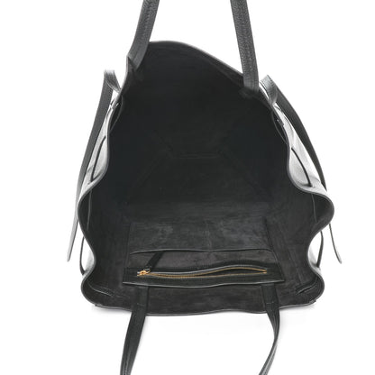 Celine Soft Grained Calfskin Medium Belt Cabas Phantom Black 5 of 6