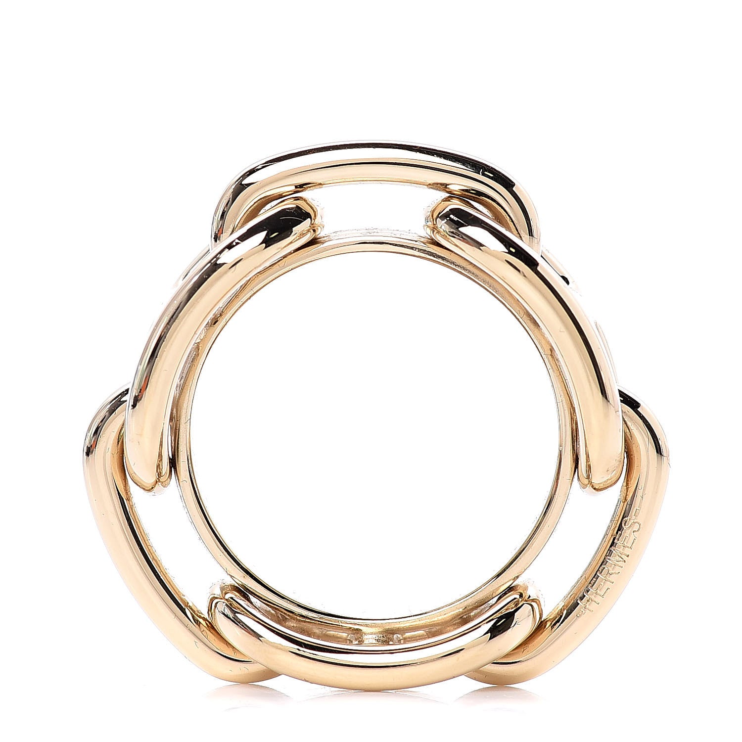 Hermes Permabrass Regate Scarf Ring 1 of 5