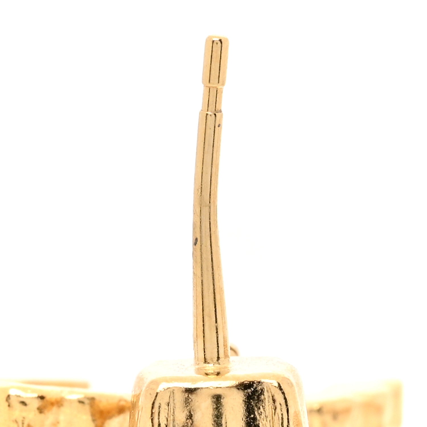 Chanel Crystal Over The Rainbow CC Drop Earrings Gold Multicolor 5 of 6