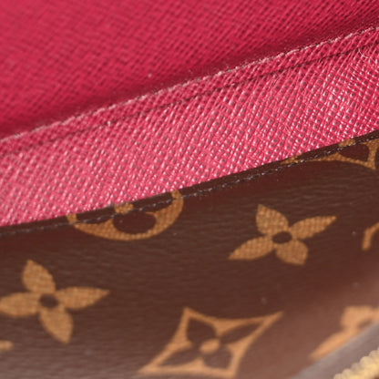 Louis Vuitton Monogram Clemence Wallet Fuchsia 5 of 11