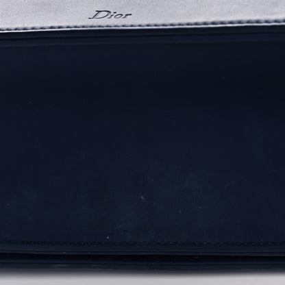 Christian Dior Ultra Matte Calfskin Studded Medium Diorama Flap Bag Blue 16 of 19