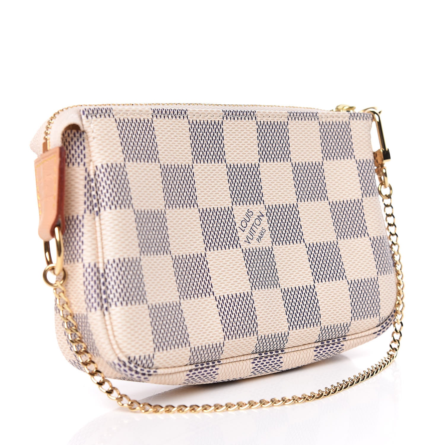 Louis Vuitton Damier Azur Mini Pochette Accessories 3 of 8