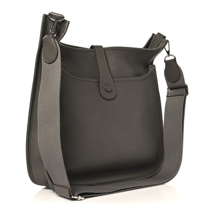 Hermes Taurillon Clemence Evelyne III GM Etain 3 of 10