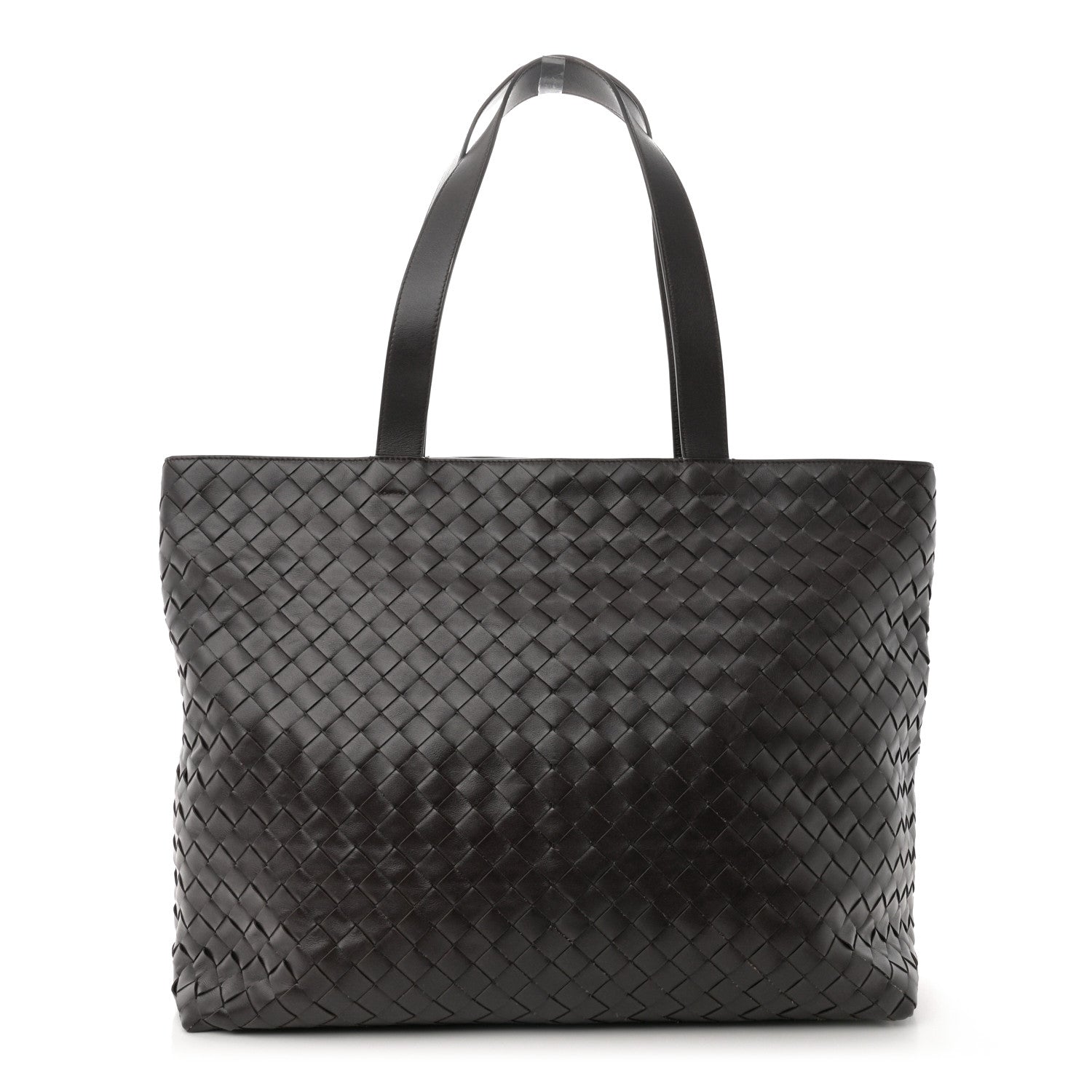 Bottega Veneta Calfskin Intrecciato Large Zipped Tote Fondant 1 of 11