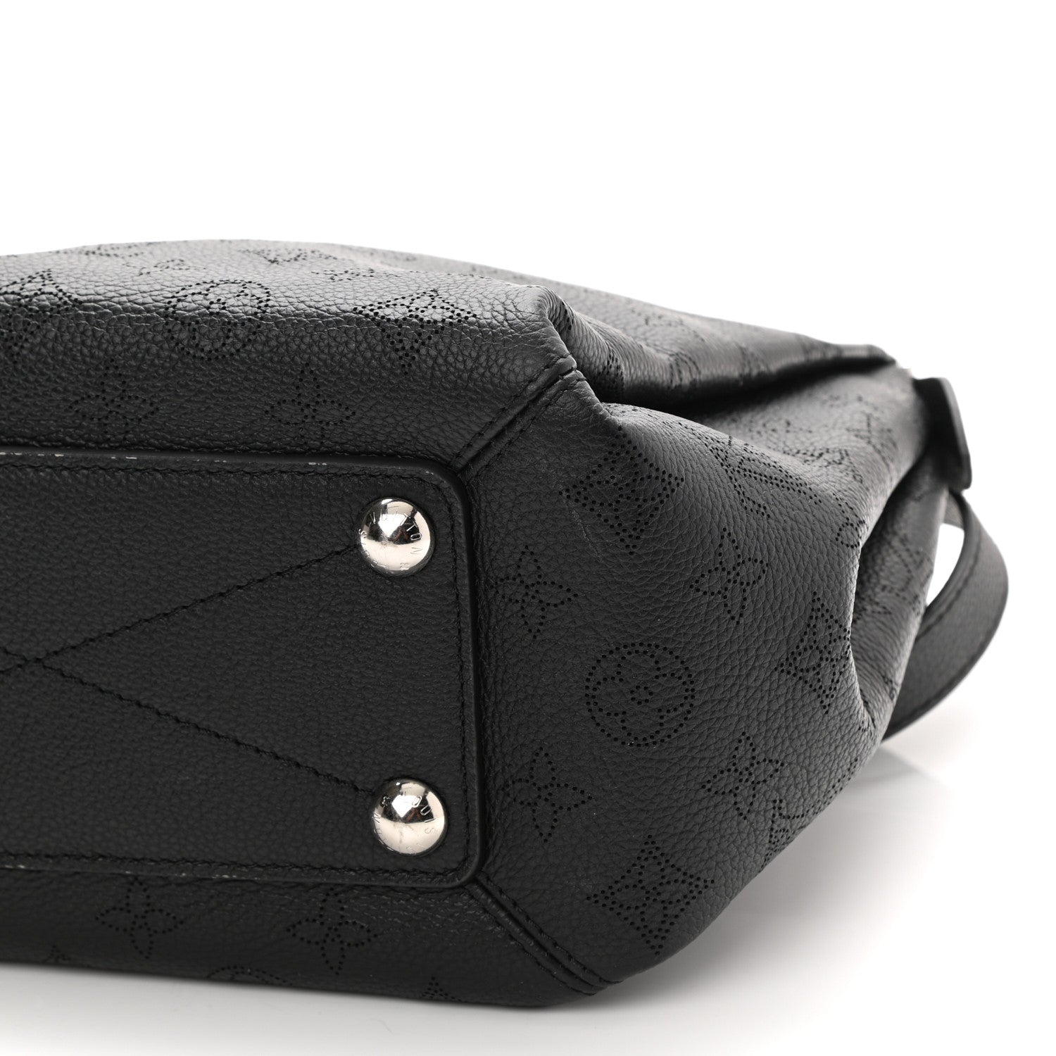 Louis Vuitton Mahina Babylone Chain BB Black 10 of 10