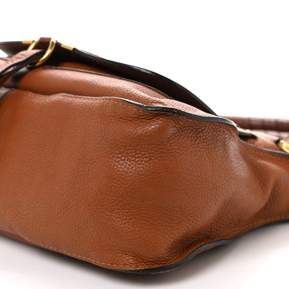Chloe Calfskin Medium Marcie Satchel Tan 10 of 13