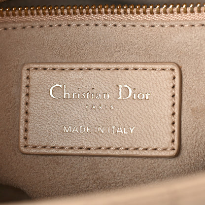 Christian Dior Calfskin Cannage Small My ABCDior Lady Dior Beige 6 of 10