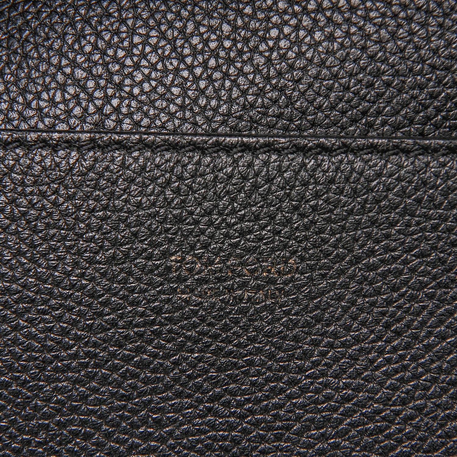 Tom Ford Pebbled Calfskin Large Jennifer Black 6 of 7