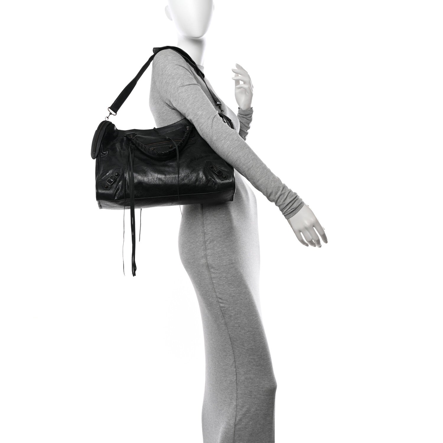 Balenciaga Agneau Classic Hardware City Black 2 of 11