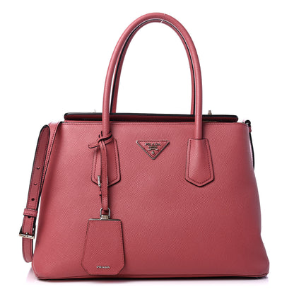 Prada Saffiano Cuir Twin Tote Tamaris 1 of 6