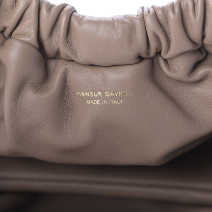 Mansur Gavriel Lambskin Cloud Mini Clutch Biscotto 8 of 8