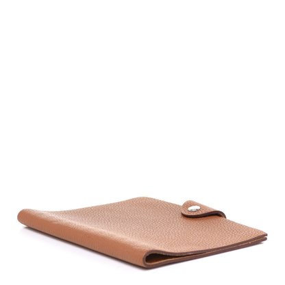 Hermes Togo Ulysse PM Agenda Cover Gold 4 of 9