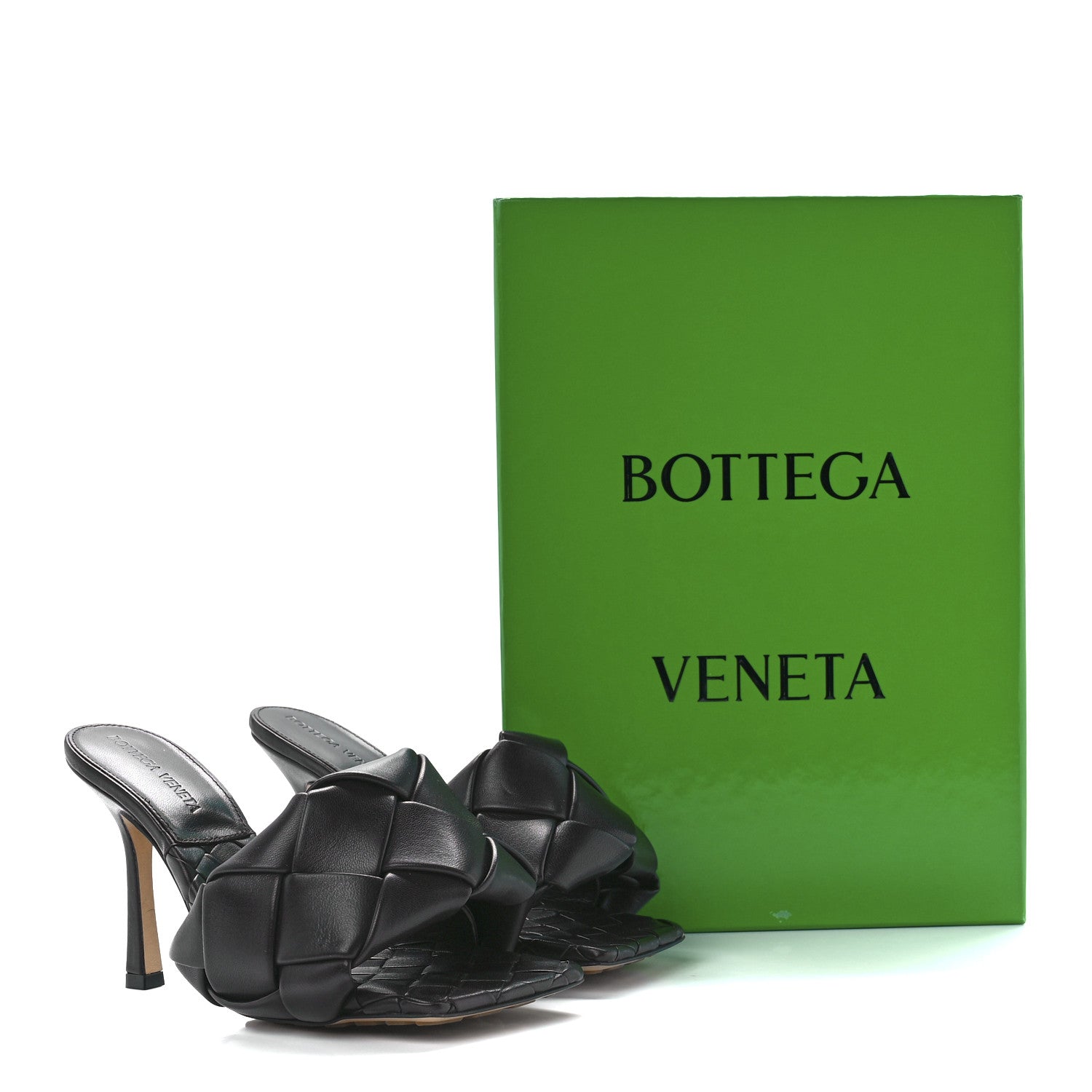Bottega Veneta Nappa Maxi Intrecciato Lido Mule Sandals 35 Fondant 8 of 8