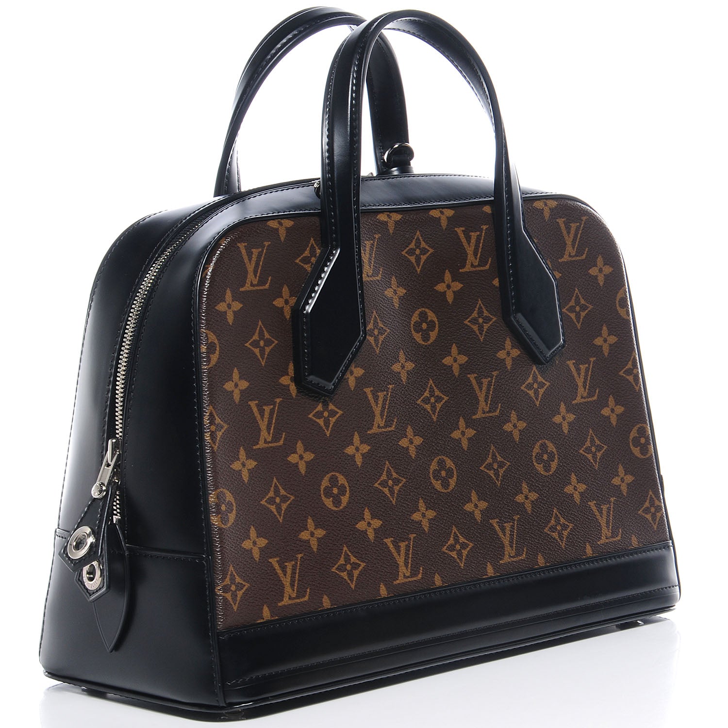 Louis Vuitton Monogram Dora MM Black 3 of 8