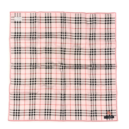 Burberry Cotton House Check Square Scarf Light Pink 1 of 3
