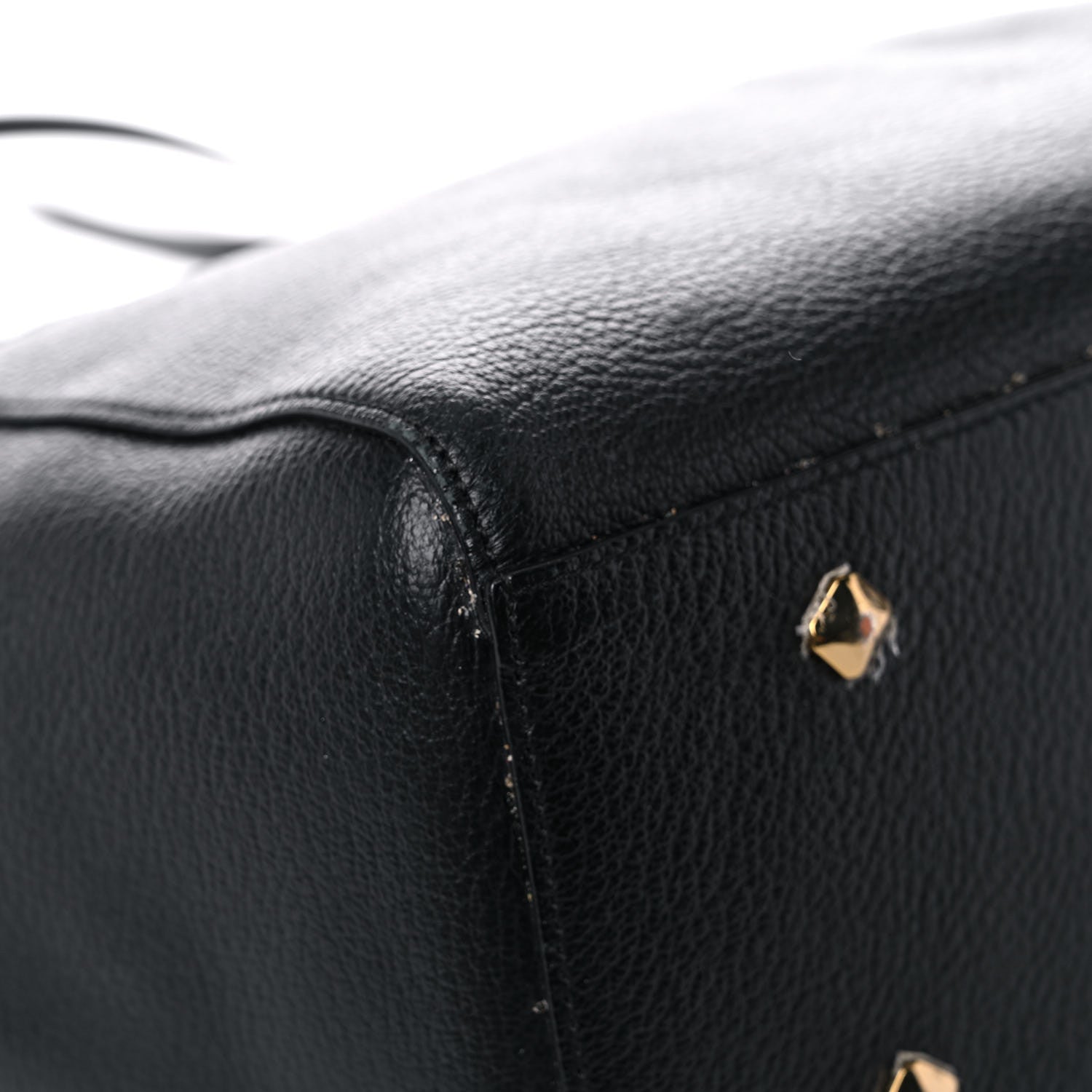 MCM Grained Calfskin Medium Reversible Wandel Tote Black 23 of 29
