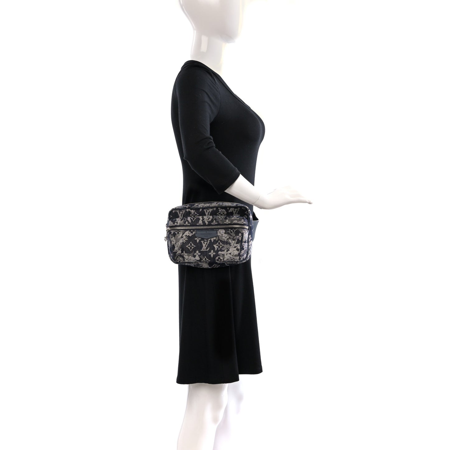 Monogram Tapestry Canvas Monogram Outdoor Bumbag