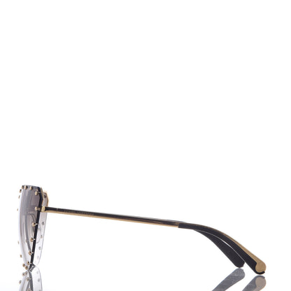 Louis Vuitton The Party Gradient Sunglasses Z0984E Brown 3 of 9
