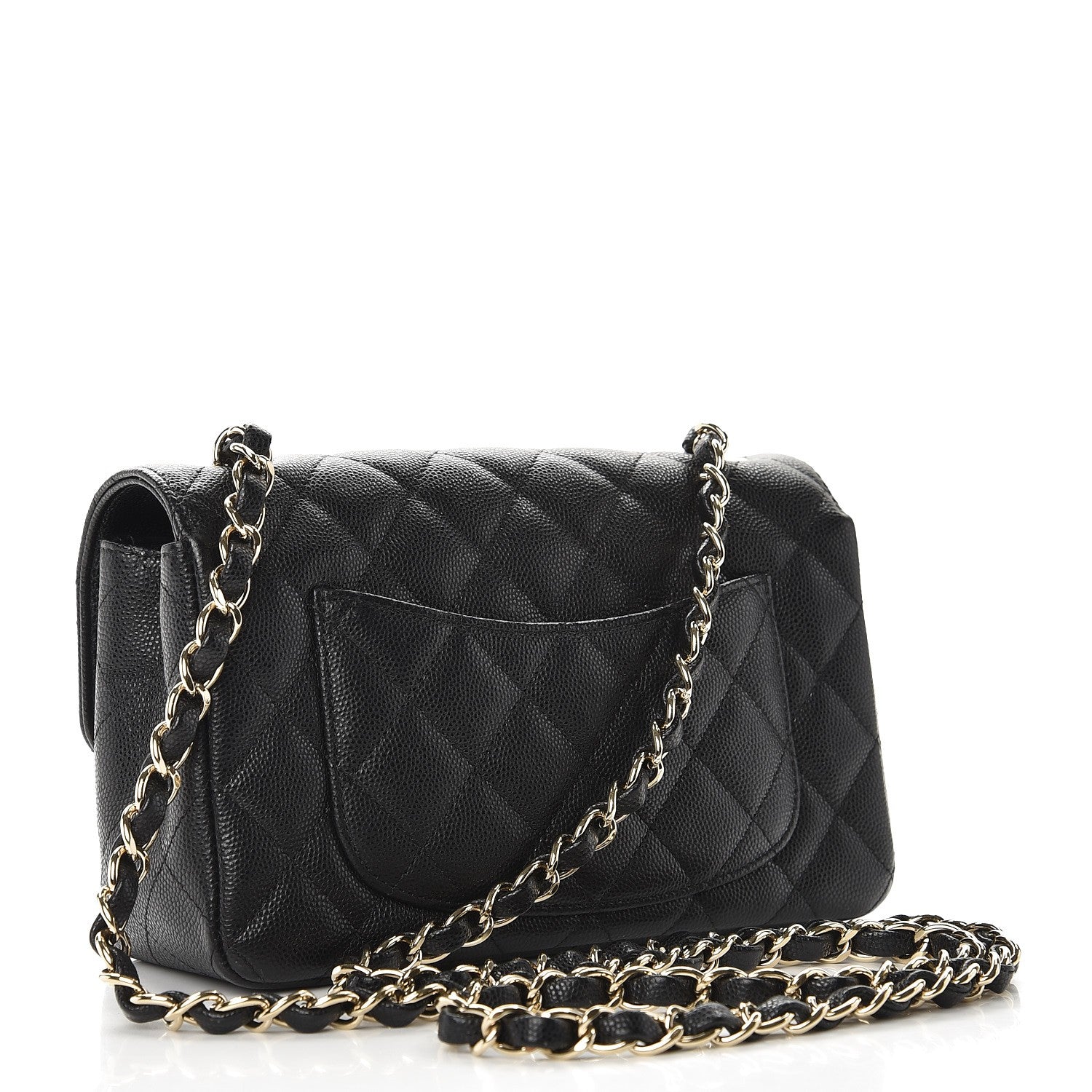 Chanel Caviar Quilted Mini Rectangular Flap Black 3 of 10