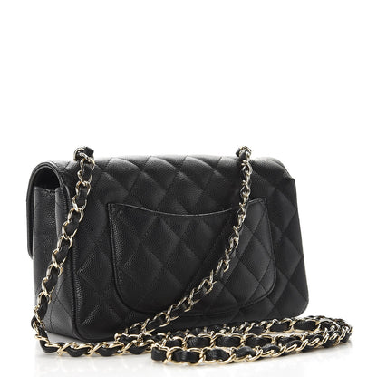 Chanel Caviar Quilted Mini Rectangular Flap Black 3 of 10