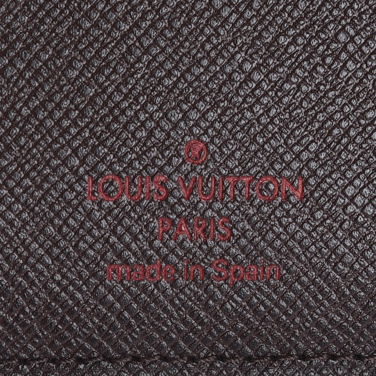 Damier Ebene Desk Agenda Cover