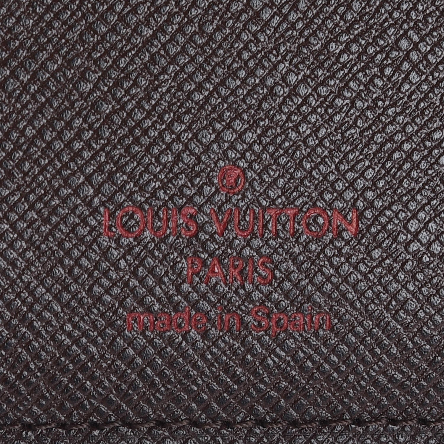 Louis Vuitton Damier Ebene Desk Agenda Cover 6 of 8