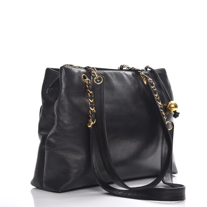 Chanel Lambskin Shoulder Bag Black 3 of 14
